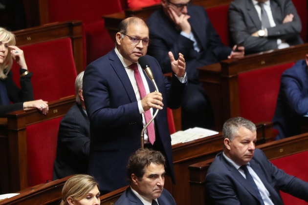 Le député LR David Lorion à l'Assemblée nationale, le 24 janvier 2018