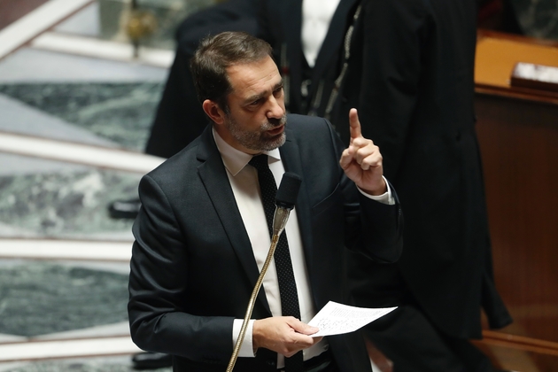 Le ministre de l'Intérieur Christophe Castaner le 4 décembre 2018 à l'Assemblée nationale à Paris 