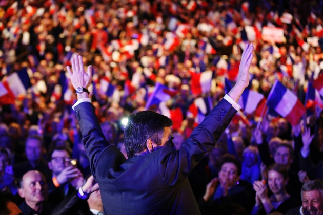 François Fillon en meeting le 16 mars 2017 à Caen