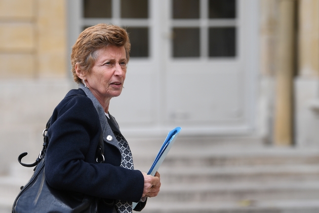 La préfète des Pays de la Loire Nicole Klein à son arrivée à la réunion interministérielle à Matignon sur la ZAD de Notre-Dame-des Landes, le 25 avril 2018
