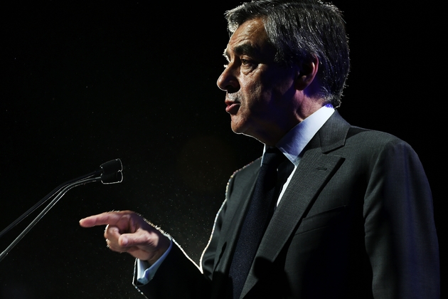 François Fillon à Caen, le 16 mars 2017
