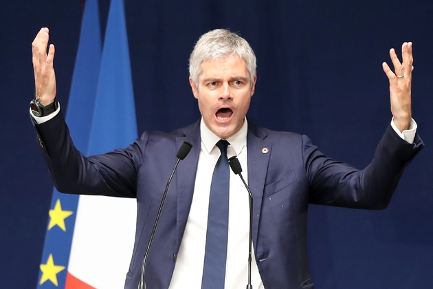 Le président du parti Les Républicains Laurent Wauquiez, le 30 juin 2018 à Menton