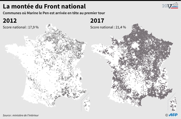 La montée du Front national