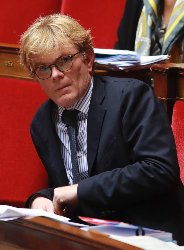 Marc Fesneau, président du groupe MoDem, le 28 juillet 2017 à l'Assemblée nationale à Paris