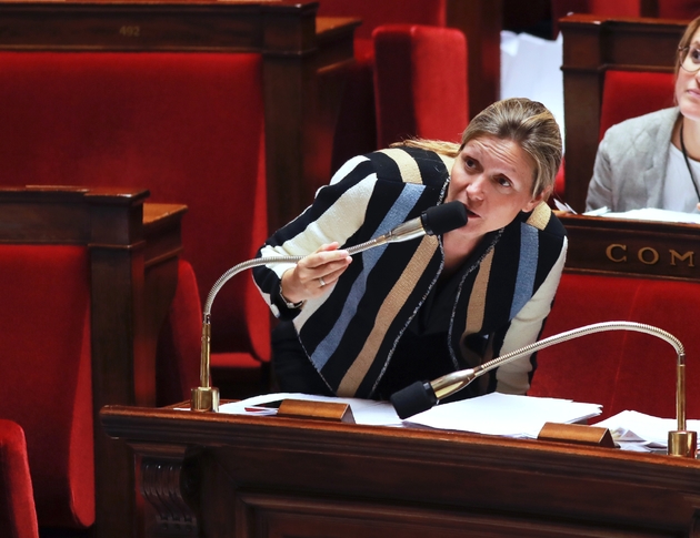 La présidente de la commission des Lois Yaël Braun-Pivet (LREM), le 28 juillet 2017 à l'Assemblée nationale à Paris