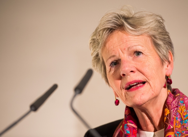 Eliane Houlette, cheffe du parquet national financier, à Unterschleissheim près de Munich, le 14 janvier 2016