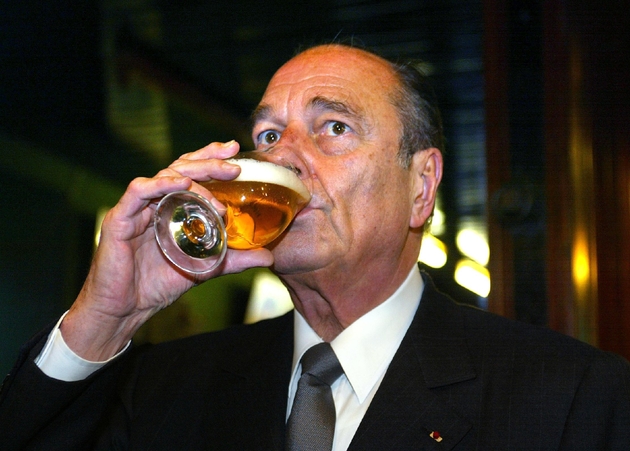 Jacques Chirac, le 31 janvier 2002 à Provins