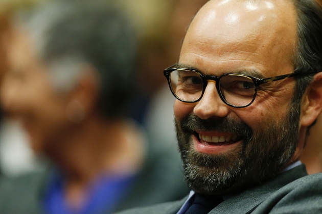 Le maire du Havre Edouard Philippe, photographié le 11 mai 2017 au Havre, est donné comme favori pour devenir Premier ministre