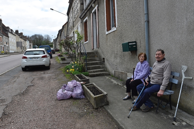 Varzy, dans la Nièvre, le 4 avril 2017