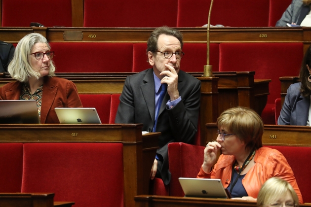 Le patron des députés LREM Gilles Le Gendre à l'Assemblée nationale, le 14 janvier 2020 à Paris