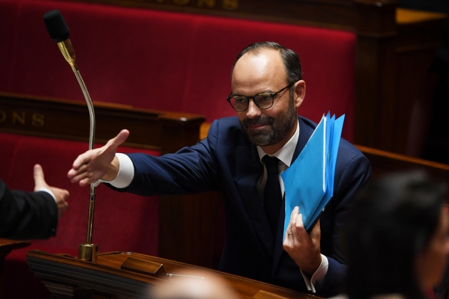 Le Premier ministre Edouard Philippe à l'Assemblée nationale à Paris, le 4 juillet 2017
