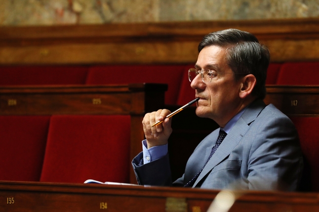 Le député Charles de Courson à l'Assemblée nationale le 17 octobre 2017