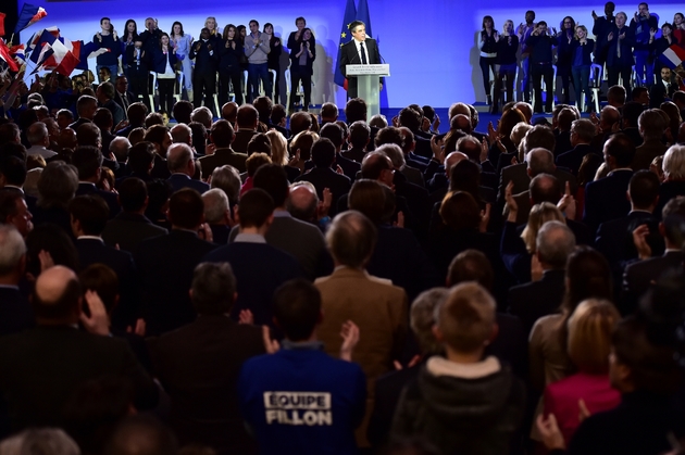 Meeting de François Fillon, le 29 janvier 2017 à Paris