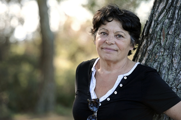 La députée européenne Michèle Rivasi le 29 octobre 2016, à Saint Marc-Jaumergarde, près d'Aix-en-Provence