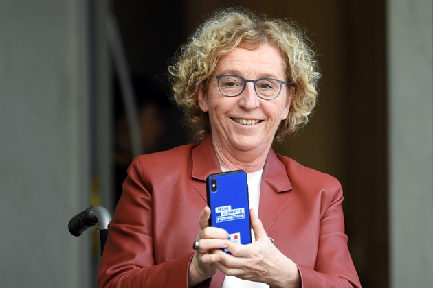 La ministre du Travail Muriel Pénicaud, le 18 décembre 2019