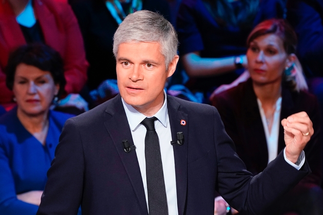 Le président de LR, Laurent Wauquiez, à Boulogne-Billancourt, le 10 avril 2019