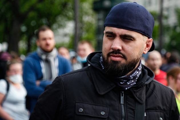 Eric Drouet, figure historique des gilets jaunes, le 1er mai 2019 à Paris