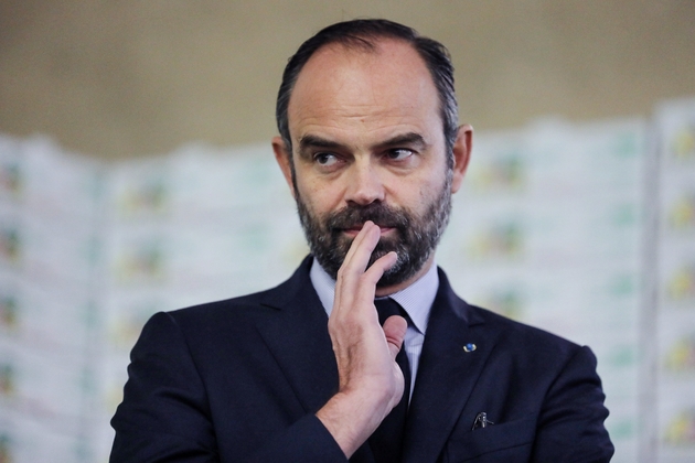 Le Premier ministre Edouard Philippe à Saint-Yrieix-la-Perche, en Haute-Vienne, le 21 décembre 2018