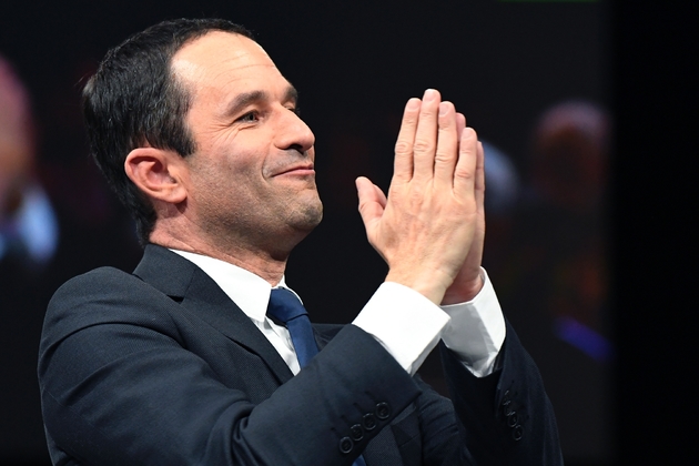 Benoît Hamon, le 14 avril 2017 à Rennes