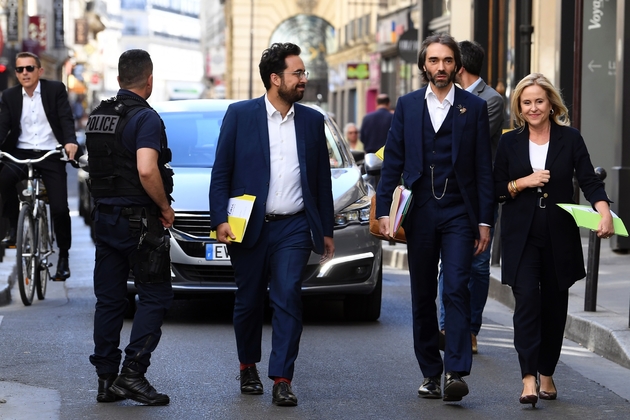 Le candidat à l'investiture LREM pour la mairie de Paris Cédric Villani le 9 juillet 2019 à Paris