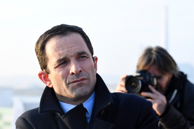 Benoît Hamon le 10 mars 2017 au Havre