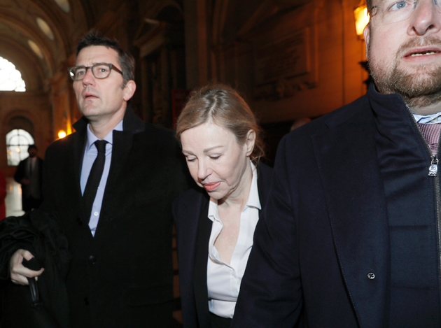 Patricia Menard à son arrivée au palais de justice le 8 décembre 2016 à Paris