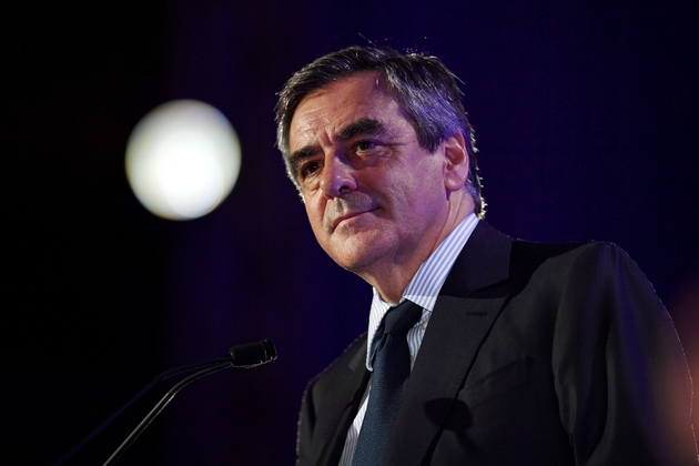 François Fillon à Pérols, près de Montpellier, le 14 avril 2017