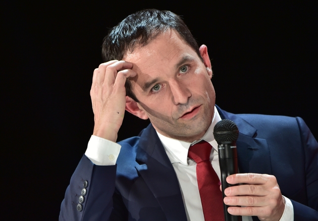 Benoît Hamon le 31 janvier 2015 à La Défense