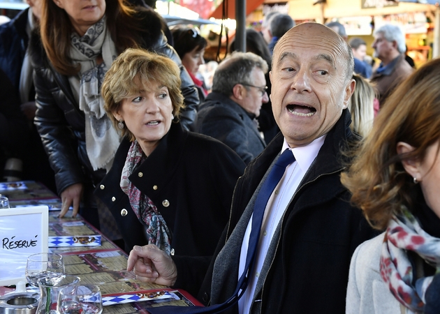 Alain et Isabelle Juppé à Bordeaux, le 26 novembre 2016