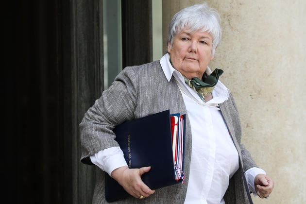 Jacqueline Gourault, ministre de la cohésion des territoires, le 22 mai à l'Elysée à Paris.