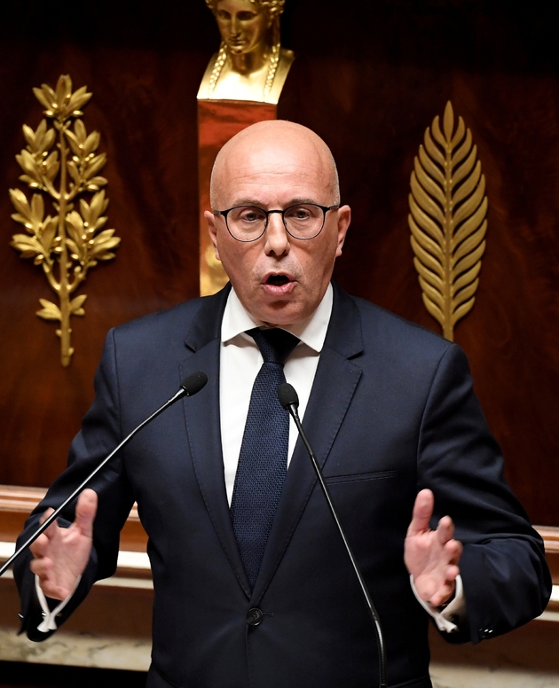 Eric Ciotti le 7 octobre 2019 à l'Assemblée nationale