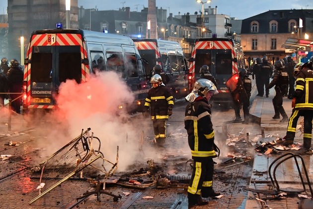 Après des heurts en forces de l'ordre et 