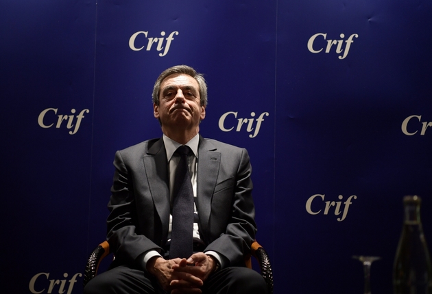 François Fillon, candidat de la droite à la présidentielle le 13 mars 2017 à Paris