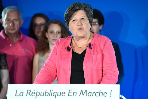 Catherine Barbaroux, présidente par intérim de La République en Marche, le 18 juin 2017 à Paris