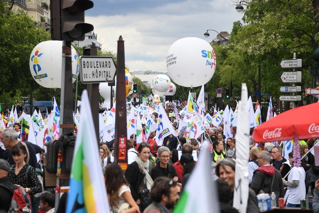 Manifestation contre la loi Blanquer le 18 mai 2019 à Paris