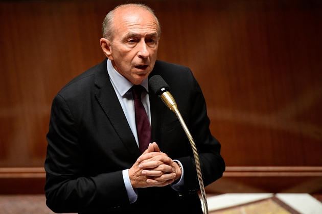 Le ministre de l'Intérieur, Gérard Collomb, à l'Assemblée nationale le 5 juillet 2017