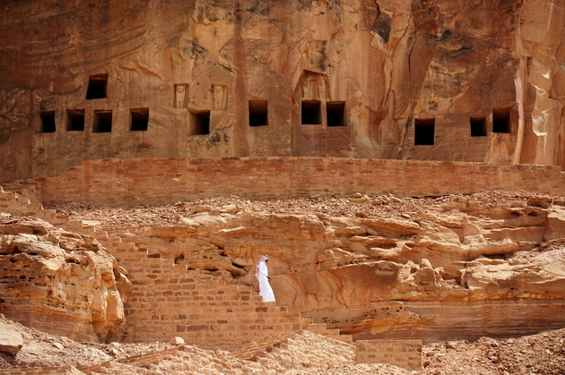 La cité antique d'Al-Ula en Arabie saoudite, qui fait l'objet d'un accord entre Ryad et Paris pour son développement touristique