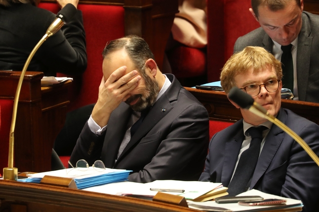 Edouard Philippe à l'Assemblée nationale le 14 janvier 2020