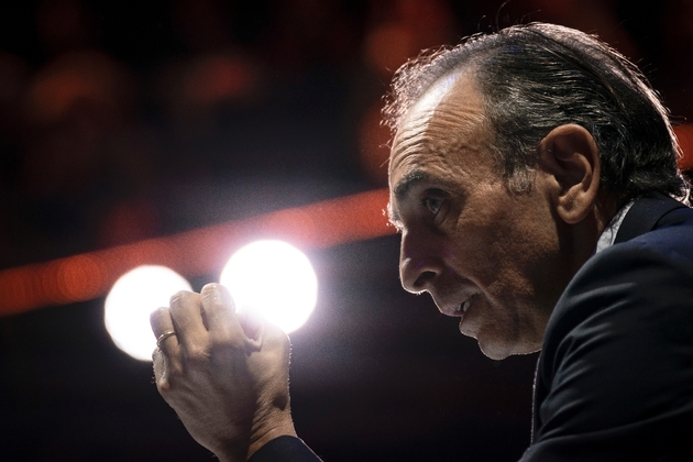 Eric Zemmour lors d'un débat le 25 avril 2019 à Paris