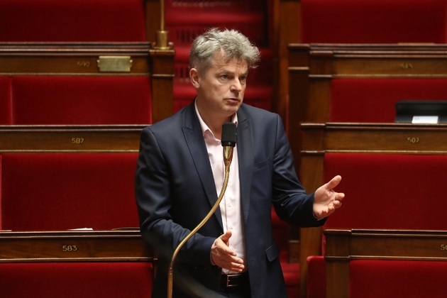 Fabien Roussel à l'Assemblée nationale le 21 mars 2020