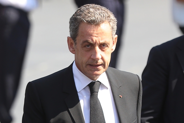 Nicolas Sarkozy à Nice, le 14 juillet 2017