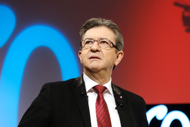 Le candidat à la présidentielle française Jean-Luc Mélenchon à Paris, le 19 février 2017