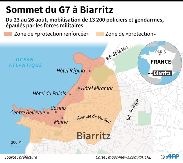 Sommet du G7 à Biarritz