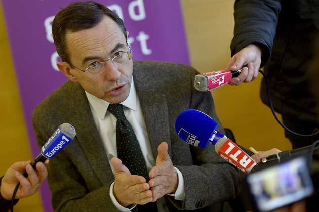 Bruno Retailleau le 9 décembre 2016 à Nantes 