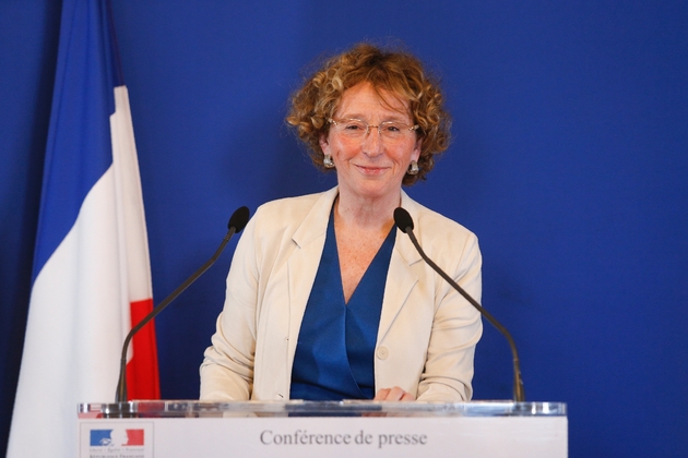 La ministre du Travail Muriel Pénicaud, ancienne directrice générale de Business France, à Paris le 28 juin 2017