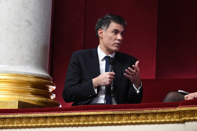 Le chef de file des députés socialistes, Olivier Faure à Paris, le 14 décembre 2016