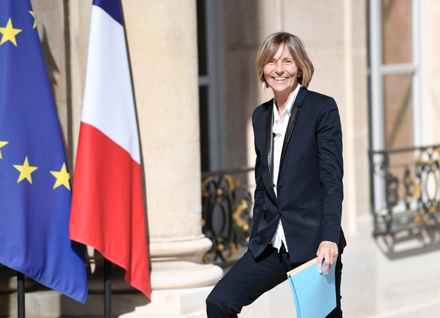Marielle de Sarnez, ministre des Affaires européennes, à l'Elysée le 31 mai 2017