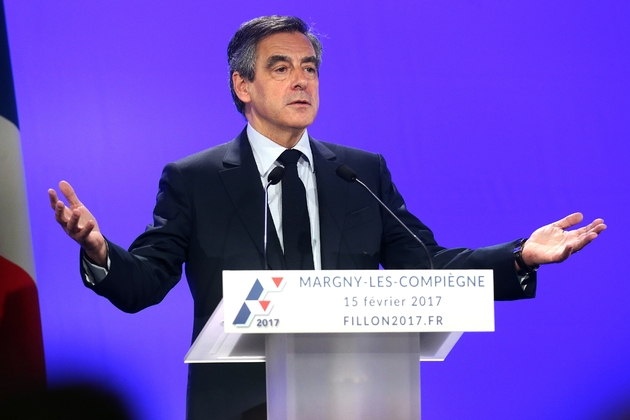 François Fillon en meeting le 15 février 2017 à Compiègne
