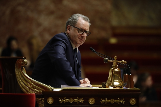 Le président de l'Assemblée nationale, Richard Ferrand, le 4 février 2020