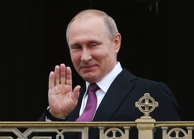 Le président russe Vladimir Poutine, le 25 mai 2017 à Moscou
